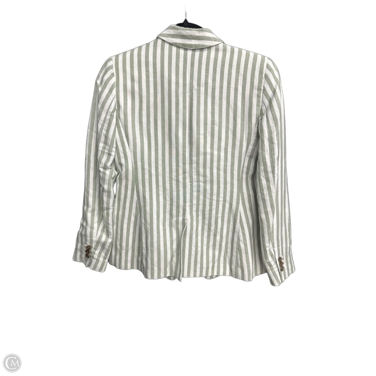 Blazer By Loft In Striped Pattern, Size: Xs