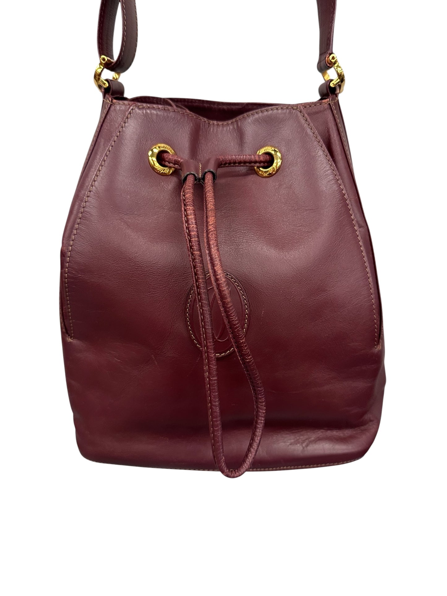 Handbag Luxury Designer By Cartier, Size: Medium