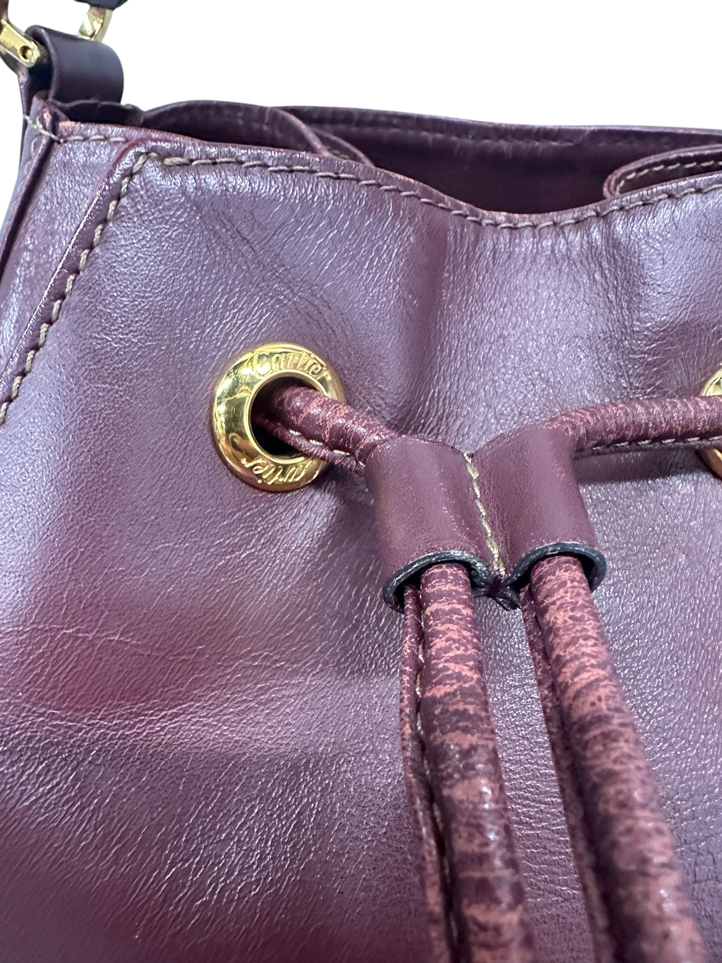 Handbag Luxury Designer By Cartier, Size: Medium