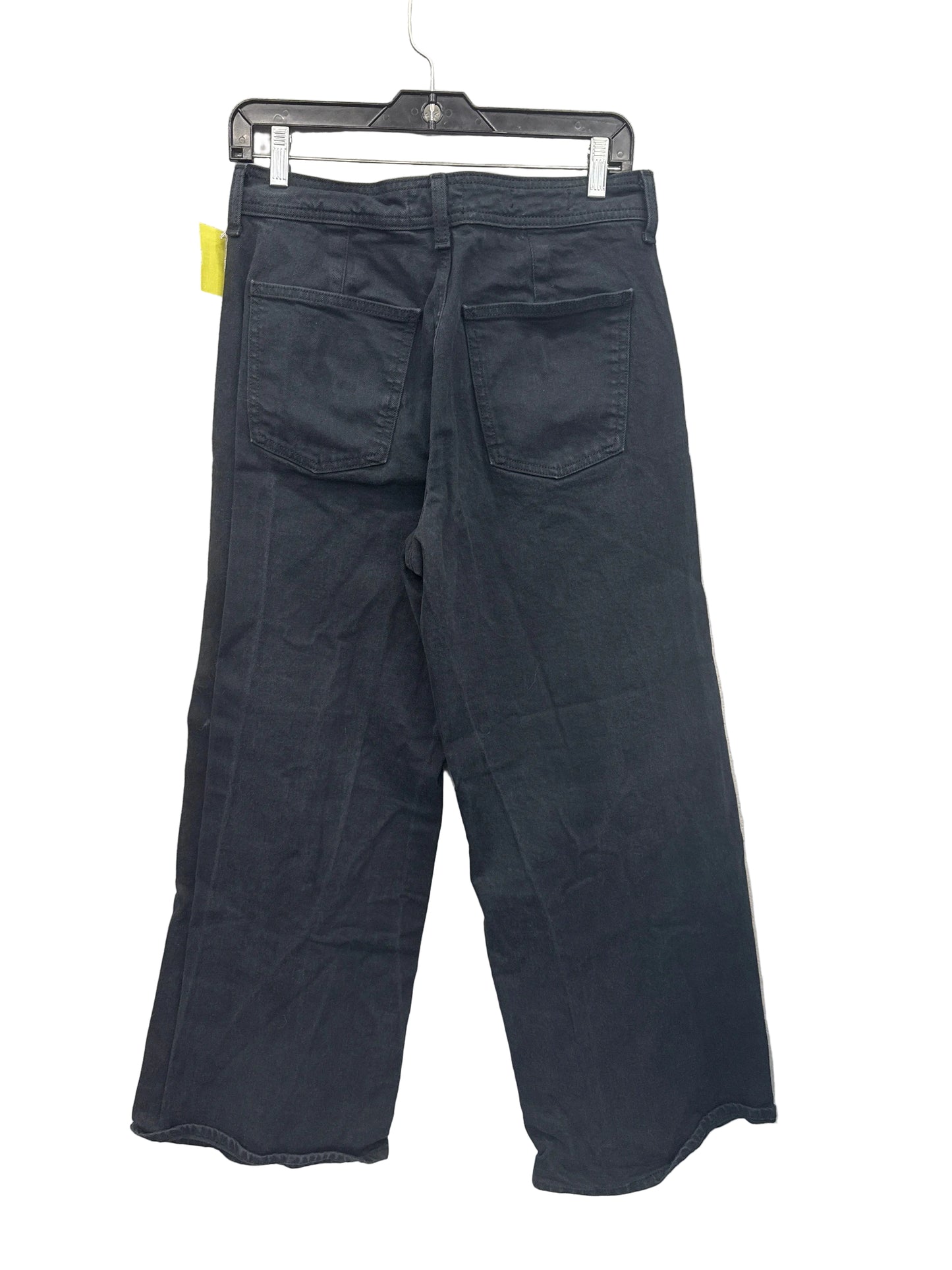 Jeans Wide Leg By Universal Thread In Black Denim, Size: 8