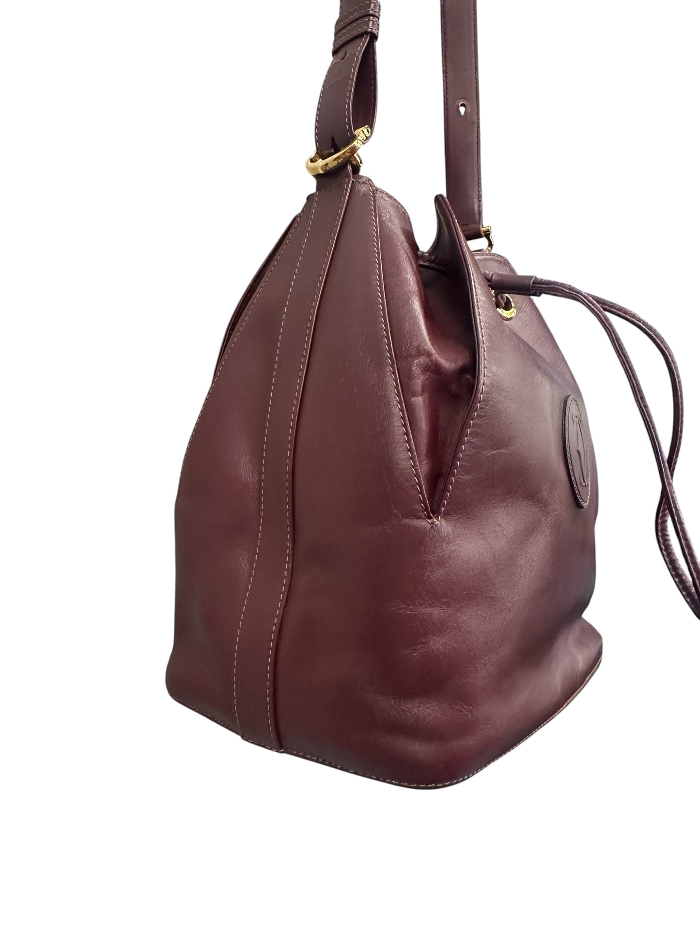 Handbag Luxury Designer By Cartier, Size: Medium