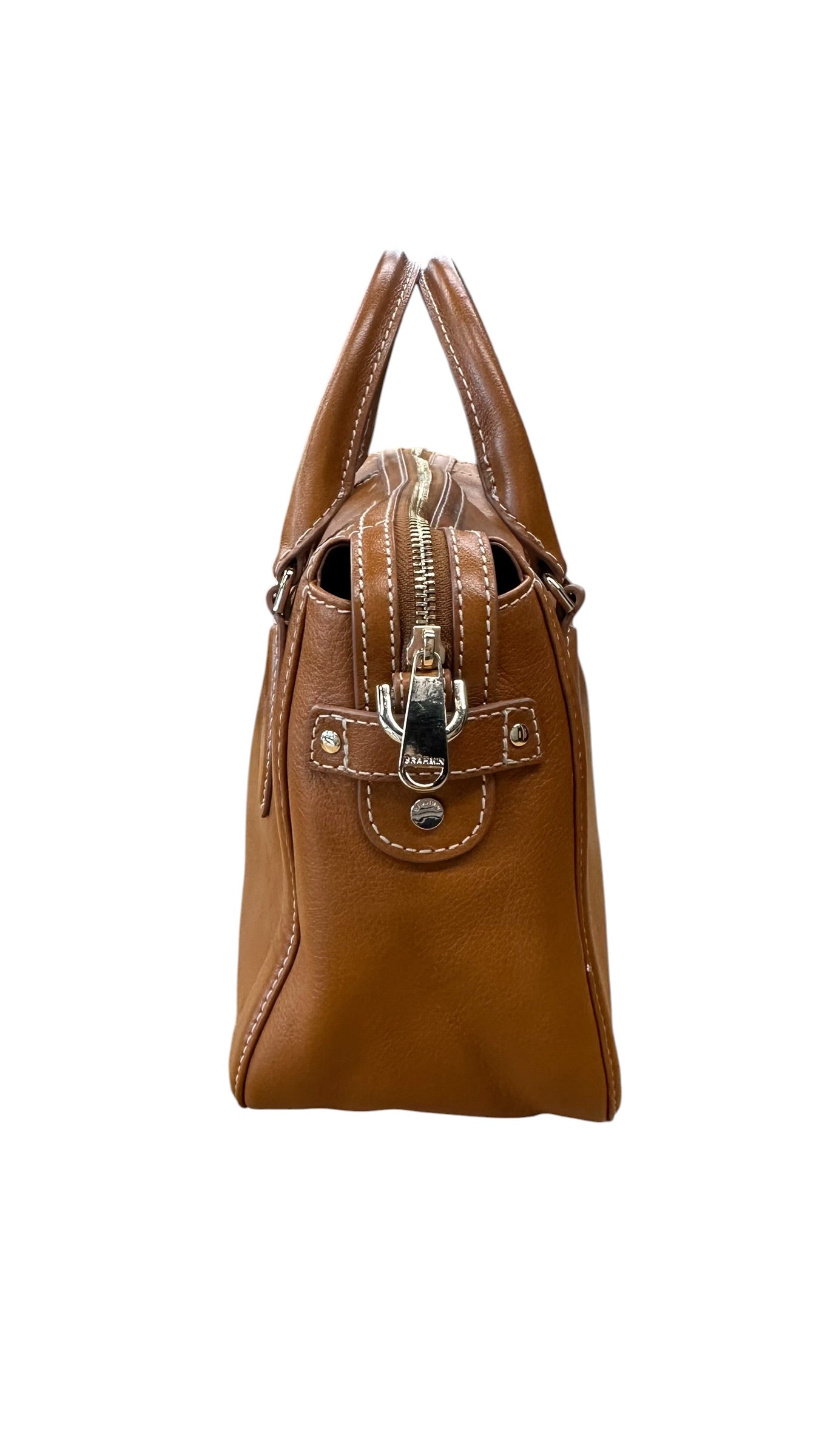 Handbag Designer By Brahmin, Size: Small